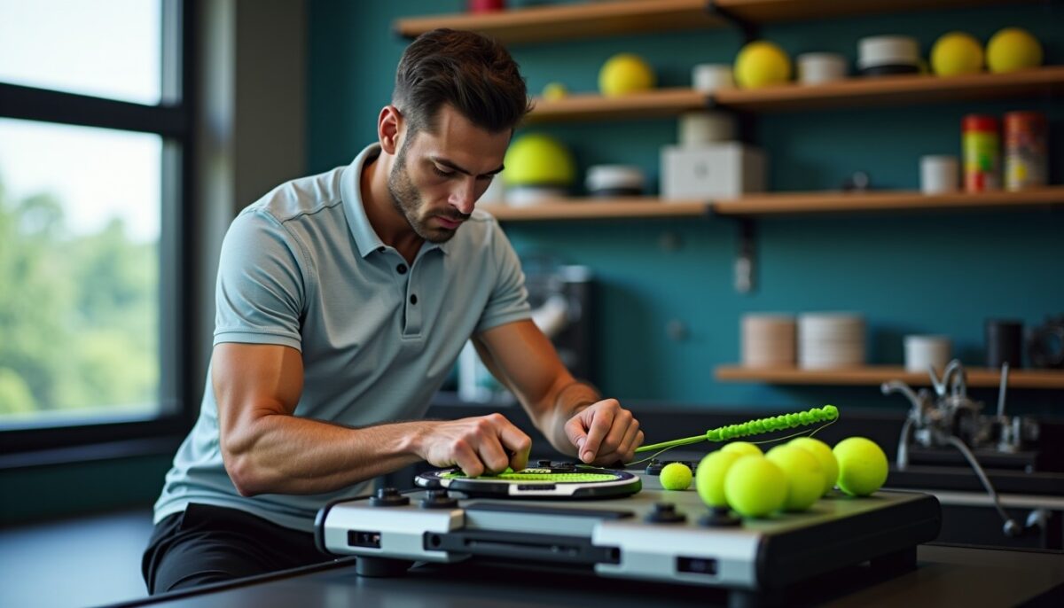 Machine à corder tennis : guide pratique pour choisir, régler et progresser avec méthode